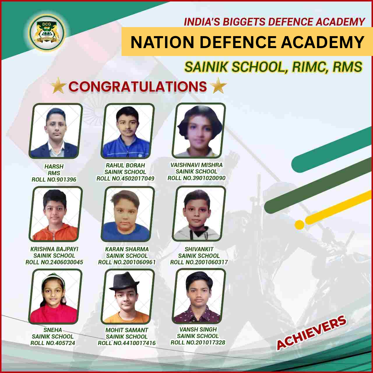 DCG Achievers